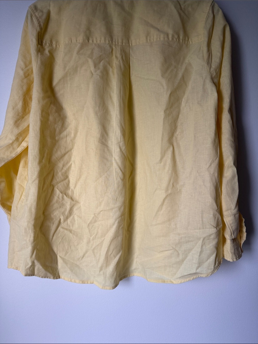 J. Crew Men’s Light Yellow Shirt Jacket - Picture 4 of 4